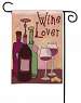 Wine Lover Garden Flag