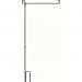 3 pc Collap. Garden Flag Pole