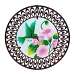 Hummingbird Glass Wall Art