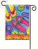 Flip Flop Fun Garden Flag