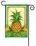 Pineapple and Pears Garden Flag