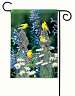 Finch Fencepost Garden Flag