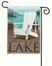 Lake Life Garden Flag