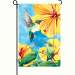 Hummingbirds & Hibiscus Garden Flag