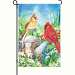 Summer Cardinal Garden Flag