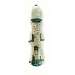 15 in Green Plastic 6 Port Seed Tube