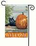 Black Cat Garden Flag