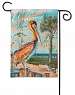 Pelican Perch Garden Flag