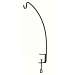 24 inch Clamp Style Angle Hook Black