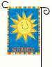 Summer Sun Garden Flag