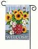 Bandana Sunflowers Garden Flag