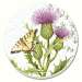 Herb Garden Stone Coasters 4 pack