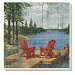 Lakeside Dock Coasters Set of 4