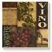 Wine Labels Collage Coasters Set of 4