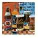 Beer & Ale Tumbled Tile Coasters Set of 4