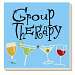 Group Therapy Coasters Set of 4