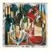 Wine Reflections Tumbled Tile Coasters Set of 4