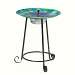Argus Glass Solar Birdbath
