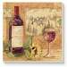 Wine & Sunflowers Coasters Set of 4