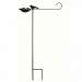 Garden Flag Stand with Bird Feeder