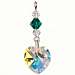 Birthstone Angel Suncatcher May Emerald