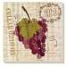 Love Wine Grapes Coasters Set of 4