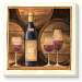 Barrels of Wine Coasters Set of 4