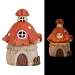 Solar Mushroom House 8.5 inch