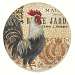 Maison Rooster Coasters Set of 4