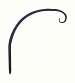 8 inch Forged Hook Curved Black