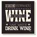 Wine Tasting Coasters Set of 4
