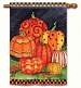Painted Pumpkins Standard Flag