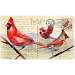 Cardinal Postcard Cutting Board