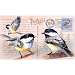 Chickadee Postcard Cutting Board