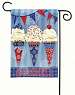 Scoops of Summer Garden Flag