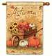 Autumn Cart Standard Flag