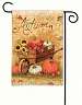 Autumn Cart Garden Flag