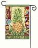 Colonial Pineapple Garden Flag