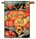 Welcome Fall Pumpkins Standard Flag