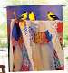 Birds of a Feather Goldfinches Garden Flag