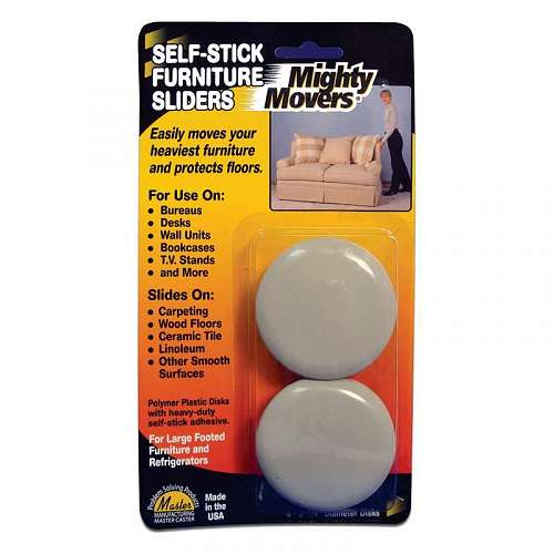 Mighty Movers Self-Stick Furniture Sliders