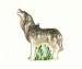 Howling Timberwolf Ornament