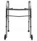 Guardian Easy Care Folding Walker with 5" Fixed Wheels