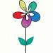 Flora Spinner Rainbow