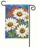 Designer Daisies Garden Flag