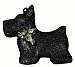 Holly Berry Scotty Ornament