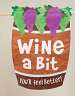 Wine A Bit Applique Garden Flag