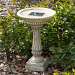 Ashbourne Solar Birdbath Granite