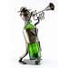 Trumpet Player Wine Bottle Holder