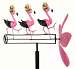 Dancing Flamingo Whirligig